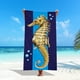thumbnail image 5 of Toalla de playa rectangular - Manta de playa de microfibra y chal de baño de secado rápido para la playa, absorbente rápido de agua y portátil, para uso en todas las estaciones, 5 of 7