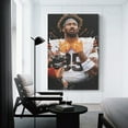 thumbnail image 3 of Myles Garrett Canvas Poster Canvas Wall Art Prints Poster Gifts Photo Picture Painting Posters Room Decor Home Decorative 24x36inch(60x90cm), 3 of 6