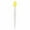 Yellow, variant on Double Silicone Nose Lip Massage Brush for Deep Pore Cleansing and Blackhead Removal Beauty Tool