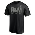 thumbnail image 2 of Men's Black Texas A&M Aggies Mist Runner T-Shirt, 2 of 3