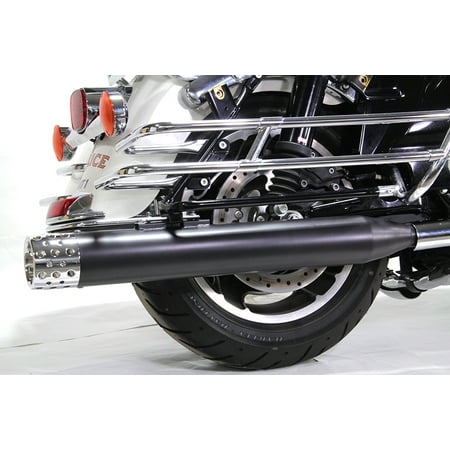 - Wyatt Gatling Muffler Set with Shooter Style End Tips,for Harley Davidson,by V-Twin