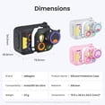 thumbnail image 3 of aMagisn Colorful Silicone Protective Case for Insta360 Go Action Camera, Anti-Scratch & Drop-Resistant Cover with Precise Fit & Split Design, Lightweight Accessory, 3 of 8