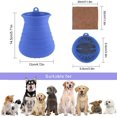 thumbnail image 3 of Limpiador de patas de perro con toalla, limpiador de patas de perro, cepillo de aseo para mascotas con función de masaje, taza limpiadora de patas de perro, limpiador de patas de perro morado, 3 of 5