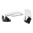 thumbnail image 4 of SPRING For Chevy 2019-23 For GMC For Sierra 1500 Chrome Top Half Mirror Cover Trim, 4 of 8