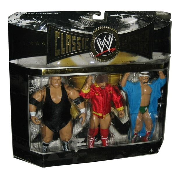 WWE Classic Superstars Iron Sheik, Nikolai Volkoff & King Kong Bundy