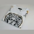 thumbnail image 7 of Men LAVERITA European Fashion Crew Shirt Short Sleeve Medusa Floral 93361 White, 7 of 7