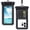 black, variant on Floating waterproof mobile phone bag & lanyard, universal waterproof mobile phone case, suitable for iPhone 15 Pro Max/14 Pro/13/12/11 Samsung S23/S22 Xiaomi, etc., up to 6.8 inches