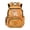 Orange Capybara Print, variant on HUIACONG Cute Reading Capybara Print School Backpack for Kids Teens Age 5-16 Multi Pockets Water Resistant Bookbag with Adjustable Padded Straps Lightweight Casual Daypack for School Travel