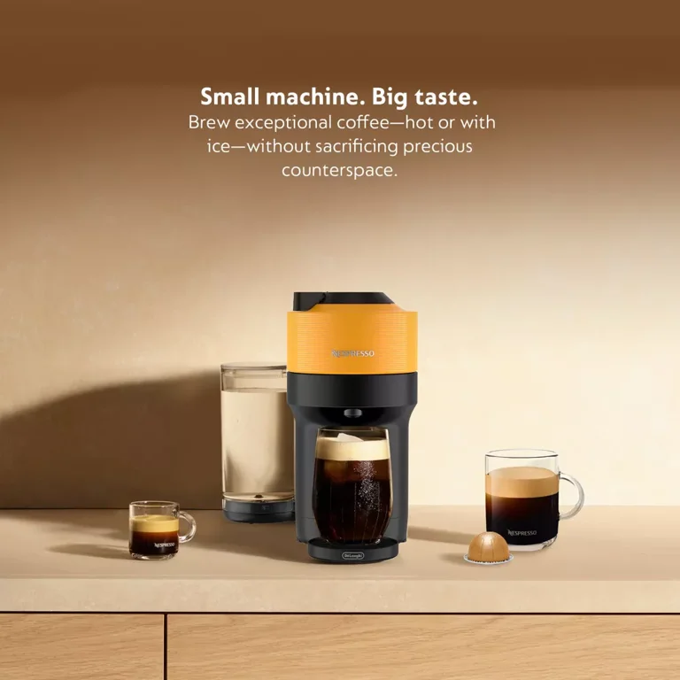 Nespresso Vertuo Pop+ Combination Espresso and Coffee Maker with