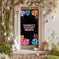 thumbnail image 5 of Floral Tropical Women's History Month Celebration Backdrop Banner Photography Props Background Decor Party Supplies Event Photography, 5 of 8