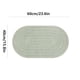 thumbnail image 3 of Alfombra de baño de microfibra suave absorbente - textura antideslizante en relieve, secado rápido, alfombra lavable a máquina, baño y cocina de baño, 3 of 5