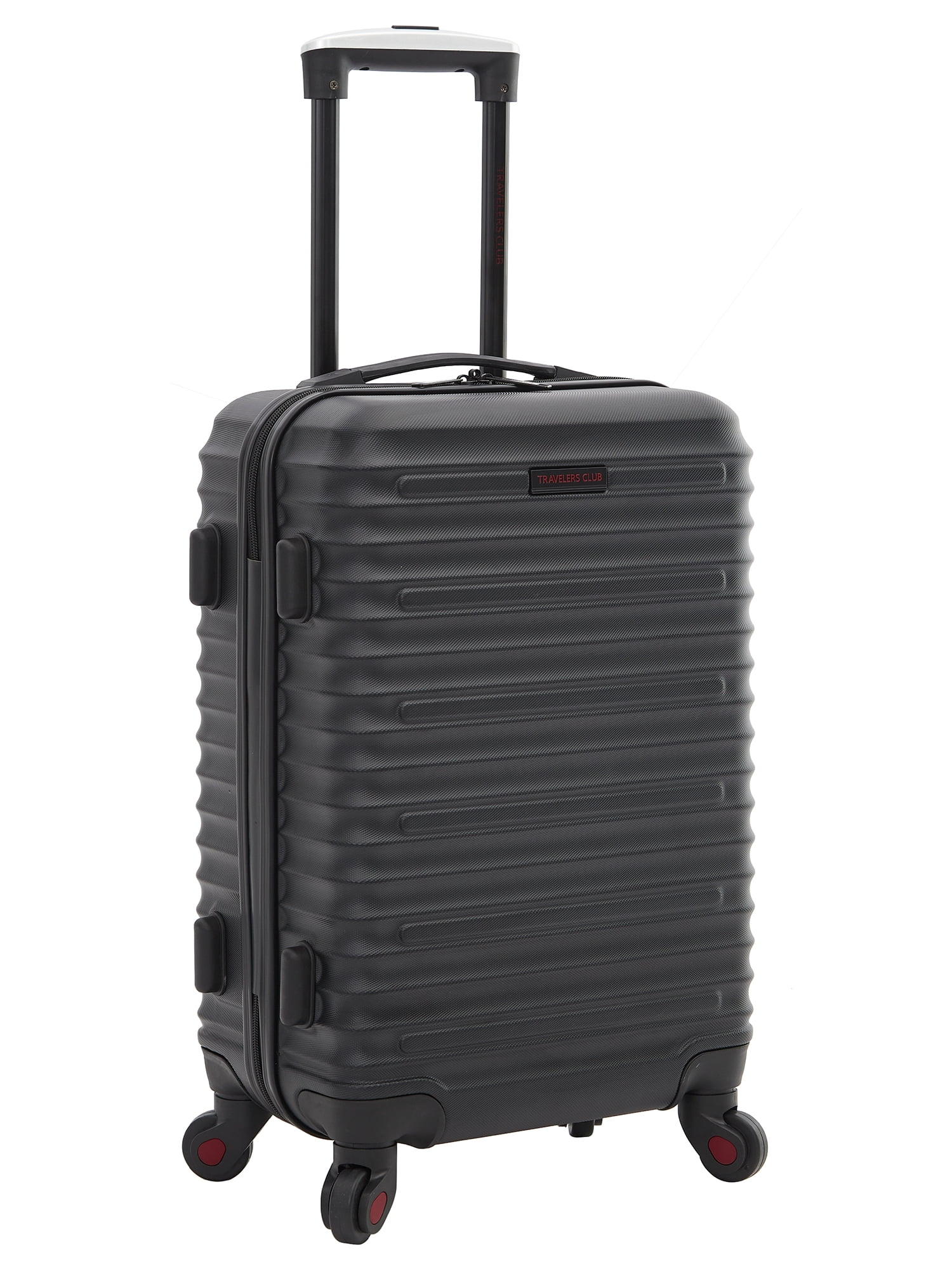 Travelers Club Hardside 6 pc. Loola Collection w/ Spinner Wheels - Black