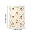 thumbnail image 3 of Eoozwa Christmas Decorative Throw Blanket Christmas Throw Blanket for Couch Sofa Bed Soft Cozy Lightweight Fuzzy Plush Fleece Blankets and Throws Xmas Winter Blanket 30"x39", 3 of 6