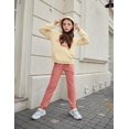 thumbnail image 4 of Arshiner 2 Pieces Girls Casual Outfits Athletic Hoodie Sweatsuits Pant Set with Pockets, 4 of 6