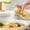 Yellow-YE, variant on MMJ Glass Oil Spray Bottle Atomized Mist Kitchen Cooking Sprayer Leakproof Dispenser Air Fryer 6.93x2.4in