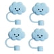 thumbnail image 3 of 4 Piezas en Forma de Nubes Cubierta de Paja Cubiertas de Paja Tapa a Prueba de Salpicaduras Regalos de Fiesta Lindo Tapón de Paja Creativo Reutilizabl 3 piezas, 3 of 8