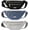 Black, Grey, Blue, variant on Pack of 3 Women's Waterproof Waist Bag Outdoor Sports Waterproof Waist Bag Adjustable Strap Waist Bag