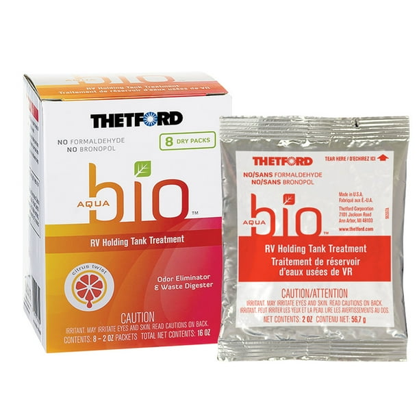 Thetford AquaBio 96600 RV Holding Tank Treatment Citrus Twist Scent