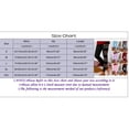 thumbnail image 3 of Wyzesi Maternity Leggings with Pockets Leggings for Women Workout Out Leggings Christmas Print Color Block Pants Soft Stretchy Leggings Leggings with Pockets for Women Mesh, 3 of 5