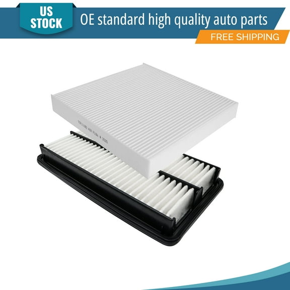 YXPCARS 2PCS Engine Air Filter & Cabin Air Filter for Acura TLX 2021 2022 Honda Odyssey 2018-2022 (CA12061, CF11182)