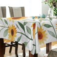 thumbnail image 5 of Yayeee Tablecloths 60" x 120" Rectangle Wrinkle Resistant Party Table Cover, Sunflowers and Leaves Pattern, 5 of 8