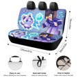 thumbnail image 2 of gato aphmu-theme Car Rear Seat Covers Back Elastic Flexible Car Seat Covers Decorative Fits Most Cars 120x59x76cm, 2 of 6