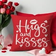 thumbnail image 2 of Throw Pillow Covers Valentine's Day Pillow Covers 18x18In Pillow Case Valentine's Day Decor For Sofa Couch 45*45cm, 2 of 4