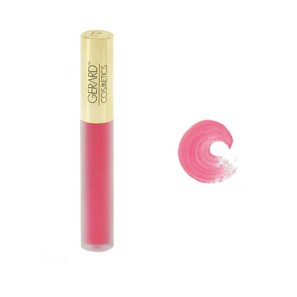 Gerard Cosmetics Hydra Matte Liquid Lipstick - Nourishing Ingredients Moisturizes and Hydrates Lips - Coats Lips with Smooth, Metallic Color - No Flaking or Smudging - Honeymoon - 0.085 oz