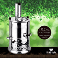 thumbnail image 3 of Hakan Tinplate Samovar Tea Kettle for Outdoor, 135.2 oz (4 lt) Single Tap, 3 of 7