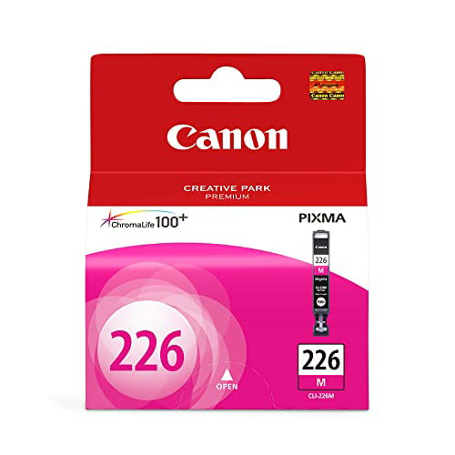 råb op Gum Konvertere Canon CLI-226 MAGENTA Compatible to iP4820,iP4920,iX6520,MG5120 CANON  EXCLUSIVE,MG5320,MG5520,MG8120/MG6120,MG8220/MG6220,MX882,MX892/MX472  Printers - Walmart.com