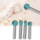 thumbnail image 4 of 4pcs 6mm Round Shank Wooden Work Milling Cutter Bit Woodworking Core Box Router Bit Set, 4 of 4