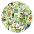 thumbnail image 2 of 55 Pcs Matcha Themed New Update Waterproof Stickers Reusable Durable High-Definition Printing Pre-Cut Easy To Use For Laptop Tablet Bike Scooter Diy Craft Decorations, 2 of 7
