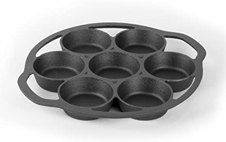 Commercial Chef Cast Iron Biscuit Pan