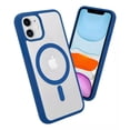 thumbnail image 1 of Funda Transparente Clear Case Color para iPhone 16 Pro Max Azul navy MR. GADGETS, 1 of 6