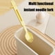 thumbnail image 5 of Cuenco de fideos instantáneos con tenedor para residencias universitarias, cuenco de sopa de plástico sin lavar para estudiantes y comida de oficina, microondas portátil - taza, 5 of 6