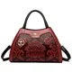 thumbnail image 3 of Bolso de mano de lujo para mujer, con estampado vintage, con asa superior, de gran capacidad, para viaje diario, de piel de alta calidad, diseño moderno, 3 of 5