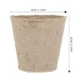 thumbnail image 2 of Raindrops  100 Pcs Sprouts Nursery Cup Biodegradable Pots Starter Peat, 2 of 8
