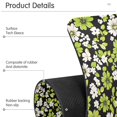 thumbnail image 4 of Yayeee Faucet Mat for Kitchen Sink 30" Diatomite Long Splash Guard Pad, Green Flower Pattern, 4 of 7