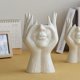 thumbnail image 5 of Decoraciones de jarrones blancos modernos, decoraciones para el hogar con cerámica tratada a alta temperatura, ideal para plantas suculentas, gran regalo para diversas ocasiones como cumpleaños,, 5 of 5
