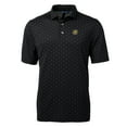 thumbnail image 2 of Men's Cutter & Buck Black Wichita State Shockers Big & Tall Virtue Eco Pique Tile Print Recycled Polo, 2 of 3