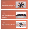 thumbnail image 4 of Electric Wireless Abdominal Massager, with 3 Massage Modes, Stone Tummy Kneading Instrument Flat, for Abdomen, Legs, Hip and Back, 4 of 7