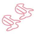 thumbnail image 1 of Cartoon Paper Clip100 Pcs Lapin en Forme de Trombone Mignon Trombones Finition de Luxe, 1 of 5