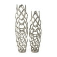 thumbnail image 4 of Gild Design House Adler 27" Silver Metal Floor Vase Small, 4 of 4