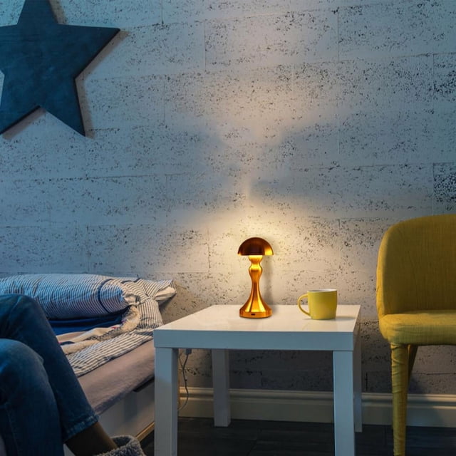SDNall And Luxury Restaurant Bar Table Lamp Romantic Bedroom Lamp USB Charging Nightlight