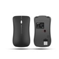 thumbnail image 1 of TORUBIA Bluetooth Mouse 2.4G Wireless Ergonomics Optical Mouse 1600DPI Rechargeable Mouse (Black), 1 of 7