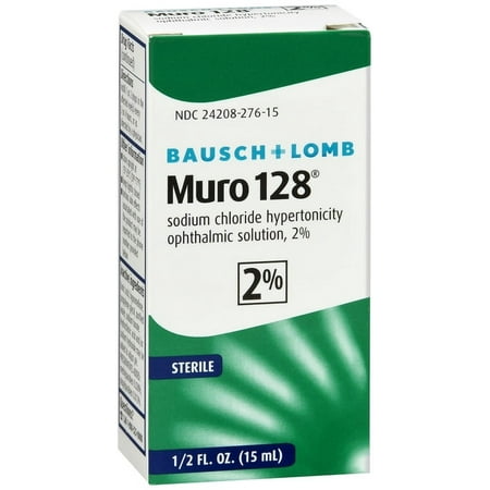 Muro 128 Eye Lubricant Ophthalmic drops 15 ml EACH