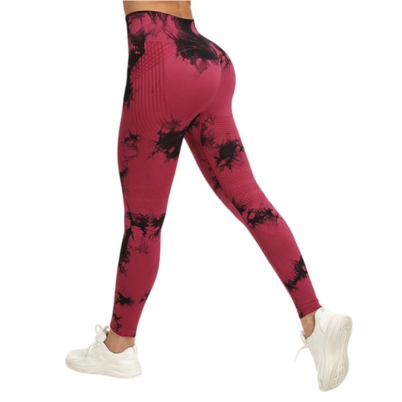 Lumtrix 2026 3D Booster Leggings High Waist 3D Cellulite Leggings For Women Slimming Workout Yoga Gym Pants Red 2XL