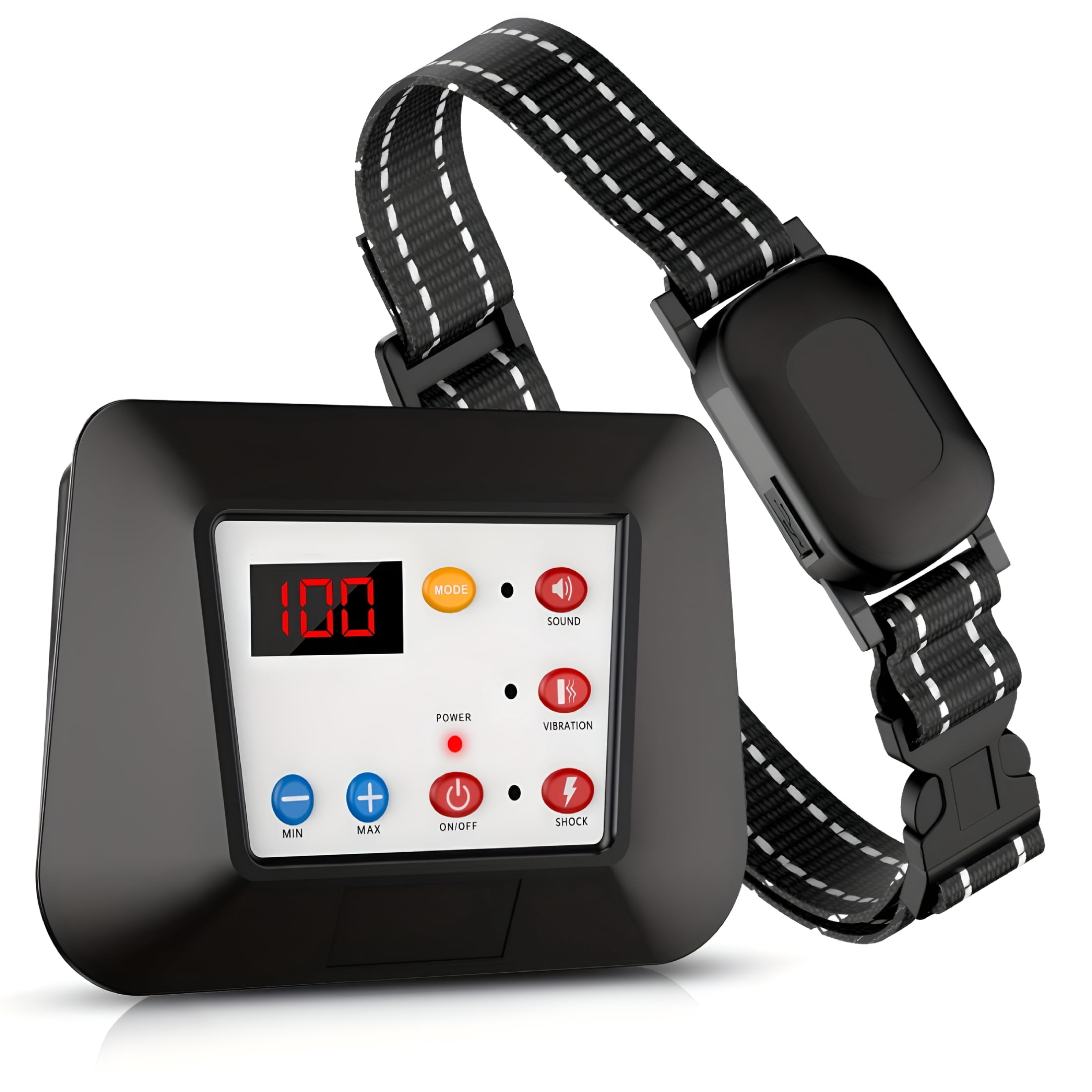 GASTROPOD Wireless Dog Fence System with Remote - Electric Shock,Vibration,Beep Training Collar - Real-Time Boundary Control,Adjustable,Usb Rechargeable - for All Dogs,Ideal for Indoor/Outdoor Use