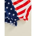 thumbnail image 5 of Jamsmile Newborn Boys Outfit Sets Summer Independence Day Romper With Star Shorts And Headband Holiday 3pcs Summer Boys Suits, 5 of 9