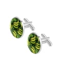 thumbnail image 2 of Banana Men's Stainless Steel Shirt Cufflinks for Formal Attire and Special Occasions, 2 of 6